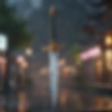 Reflective Rain Swords Reflective Rain Swords
